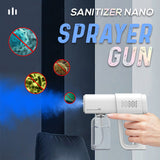 📢📢50% OFF NOW! ⏳ Time-Limited Special! ⌛ Sanitizer Nano Sprayer Gun – 380ml. Cordless & Ultra-Fine Mist for Home. Office & Garden! 🌿🧴