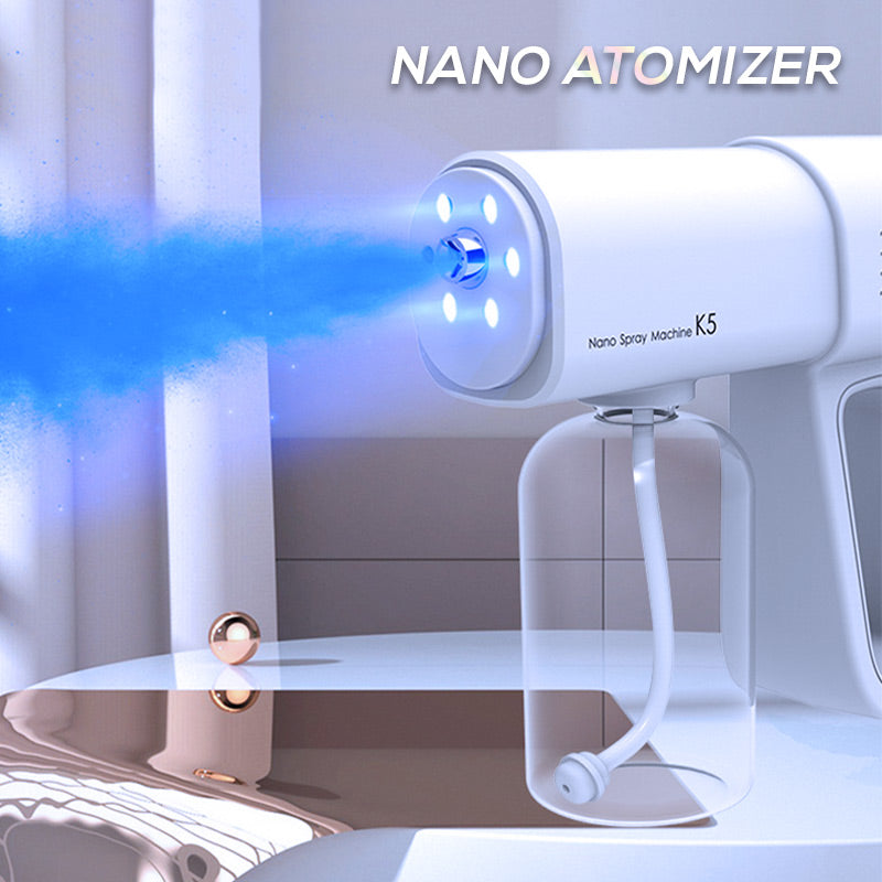 📢📢50% OFF NOW! ⏳ Time-Limited Special! ⌛ Sanitizer Nano Sprayer Gun – 380ml. Cordless & Ultra-Fine Mist for Home. Office & Garden! 🌿🧴