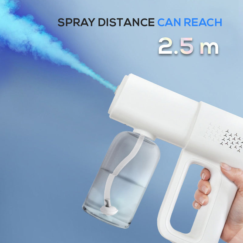 📢📢50% OFF NOW! ⏳ Time-Limited Special! ⌛ Sanitizer Nano Sprayer Gun – 380ml. Cordless & Ultra-Fine Mist for Home. Office & Garden! 🌿🧴