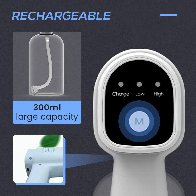 📢📢50% OFF NOW! ⏳ Time-Limited Special! ⌛ Sanitizer Nano Sprayer Gun – 380ml. Cordless & Ultra-Fine Mist for Home. Office & Garden! 🌿🧴