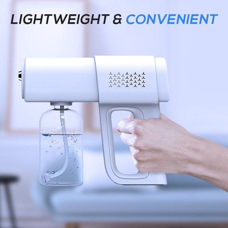 📢📢50% OFF NOW! ⏳ Time-Limited Special! ⌛ Sanitizer Nano Sprayer Gun – 380ml. Cordless & Ultra-Fine Mist for Home. Office & Garden! 🌿🧴